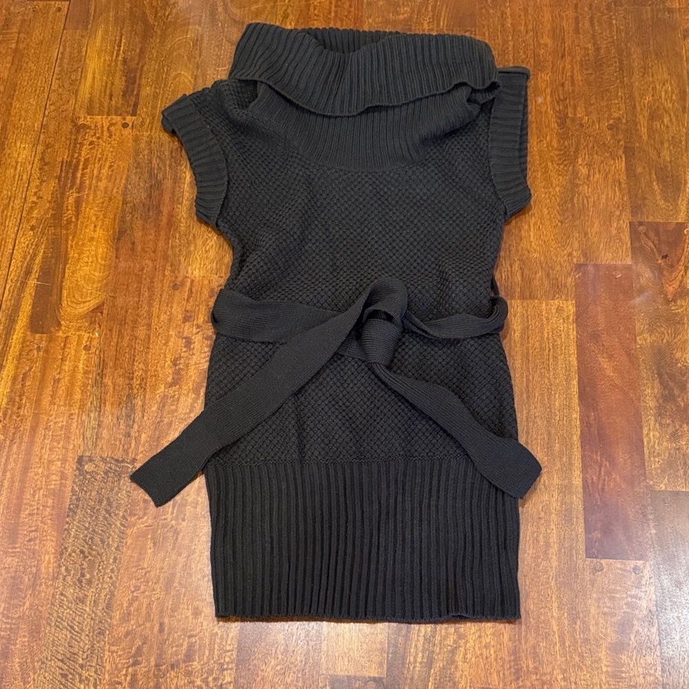 NWT Y2K Forever 21 Brown Knit Sleeveless Sweater Dress